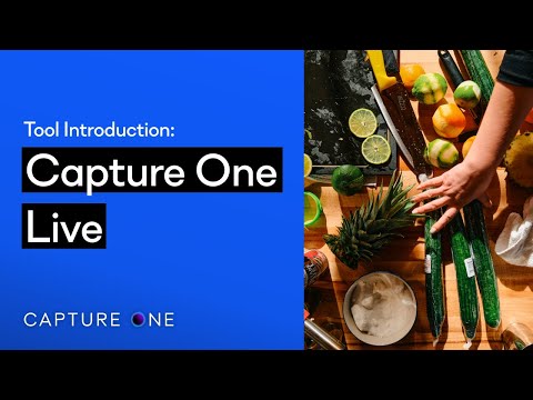 Capture One 21 Tool Introduction | Capture One Live (Beta)