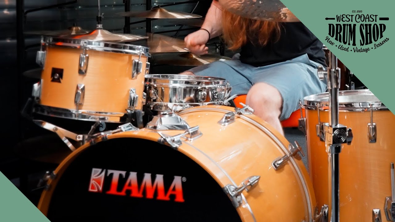 Take Chan 専用出品　1987年　最初期Thumbs Bass Vintage 80s Tama Superstar 24 x 14 Natural Maple Bass Drum