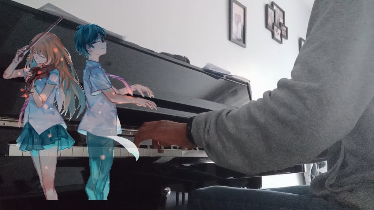 Piano Your Lie In April OP1 Hikaru Nara Goose House YouTube