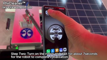 【How to Start PhiCleaner Robot】#solarcleanrobot #photovoltaic #floatingsolar #carportsolar #pvclean