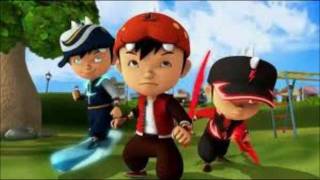 Video thumbnail of "LAGU TEMA SIRI ANIMASI BOBOIBOY WITH LYRICS"