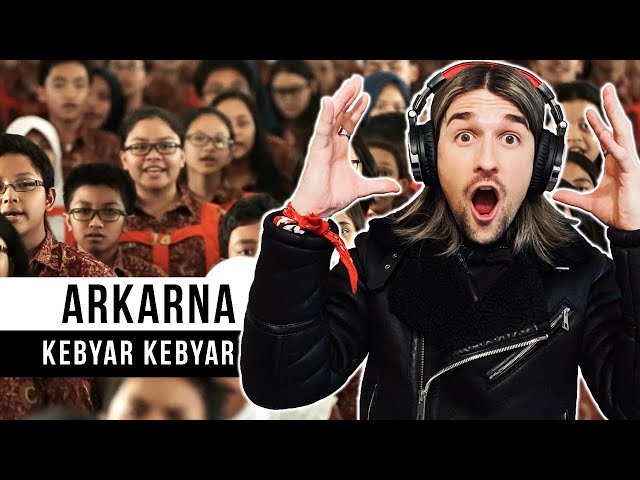 #LoveIndonesiaHateDrugs ARKARNA - Kebyar Kebyar | Official Video | REACTION!!! class=