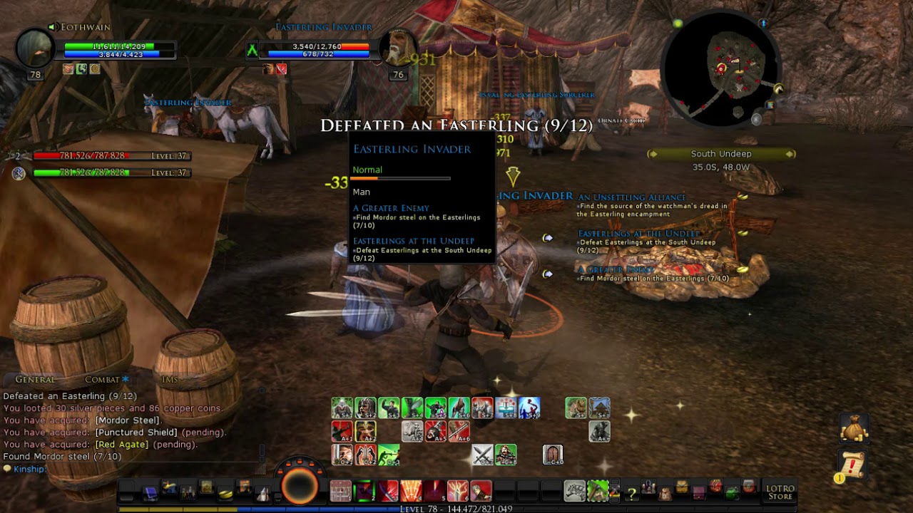 The Lord of the Rings Online Champion Gameplay YouTube