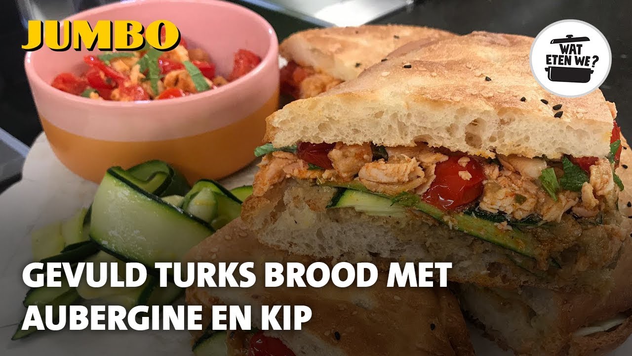 Betere Wat eten we? Gevuld Turks brood - YouTube LY-12