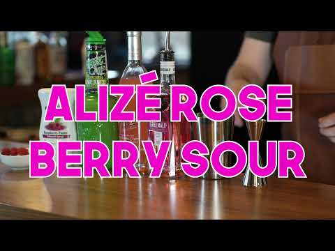 Alizé Rose Berry Sour | Fine Drinks Movement