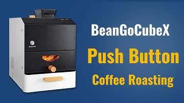 BeanGoCubeX - Uitpakken - Volledig automatisch branden - Koffie branden met drukknop