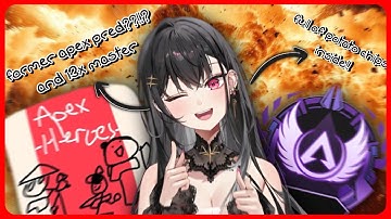 This is how Arya Kuroha plays Apex Legends【VSPO! EN - Solo to Masters Highlights】