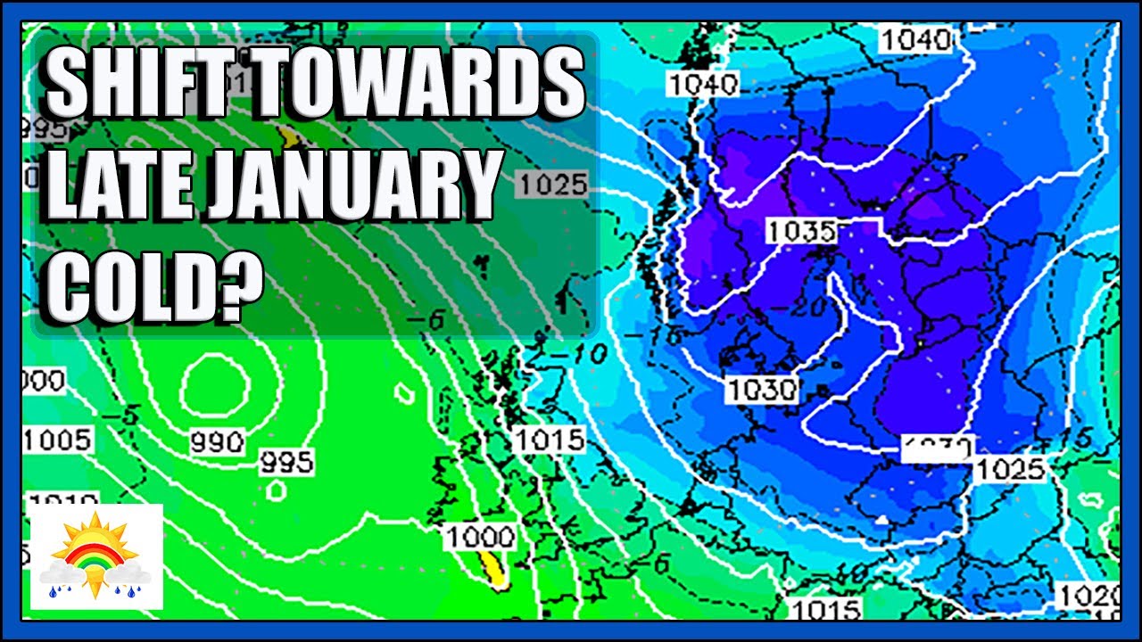 Ten Day Forecast: Big Model Shift Towards Late January Cold? - YouTube