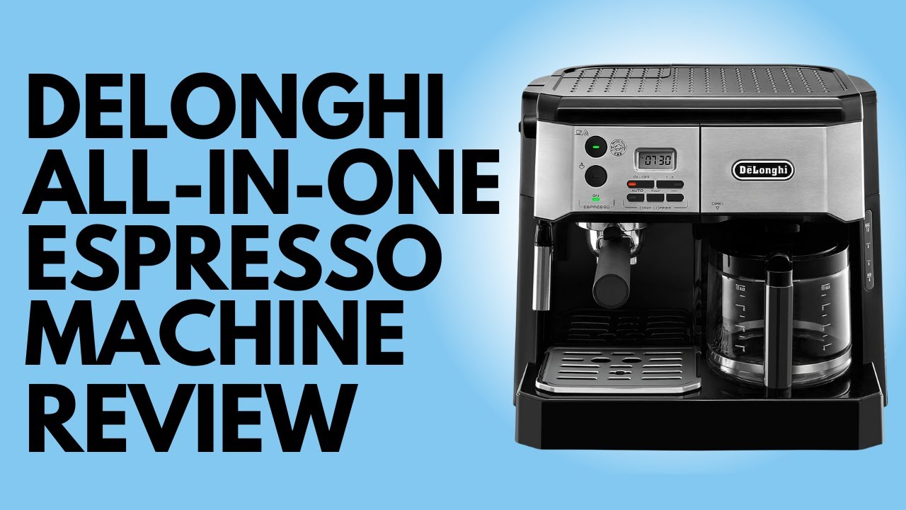 DeLonghi BCO430BM All-in-One Combination Coffee Maker & Espresso