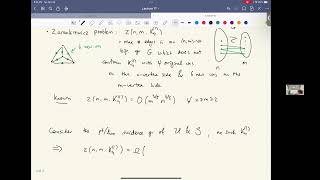 24.11.26, Hong Liu, Extremal Combinatorics: Lecture 17
