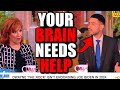 Joy behar loses it after hilarious backfire  crazy moment broke her brain