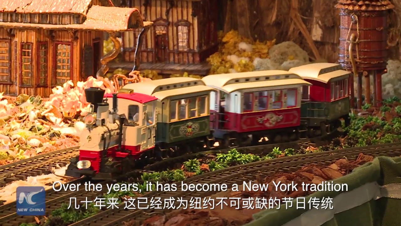 Holiday Train Show At New York Botanical Garden Youtube