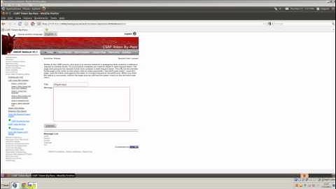 WebGoat - CSRF Token Bypass