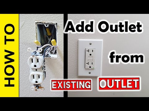 How to Add Outlet from Existing Outlet