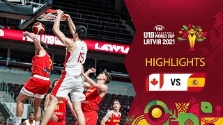 Canada - Spain | Full Highlights | Quarter-Finals