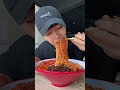 OH my god its my favorite Noodles ! Ghost pepper Noodles and Spicy red pepper noodles | #mukbang
