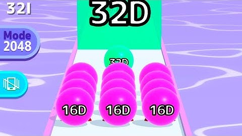 Ball Run 2048 All Levels Gameplay ( Android iOS) Level 83