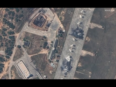 Four Fighter Jets Confirmed Destroyed at Belbek by ATACMS in Satellite Imagery (Two Mig-31)