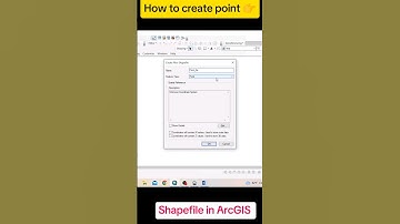 Create point shapefile in ArcGIS #arcgis #arcgistutorial #shorts #shortsfeed