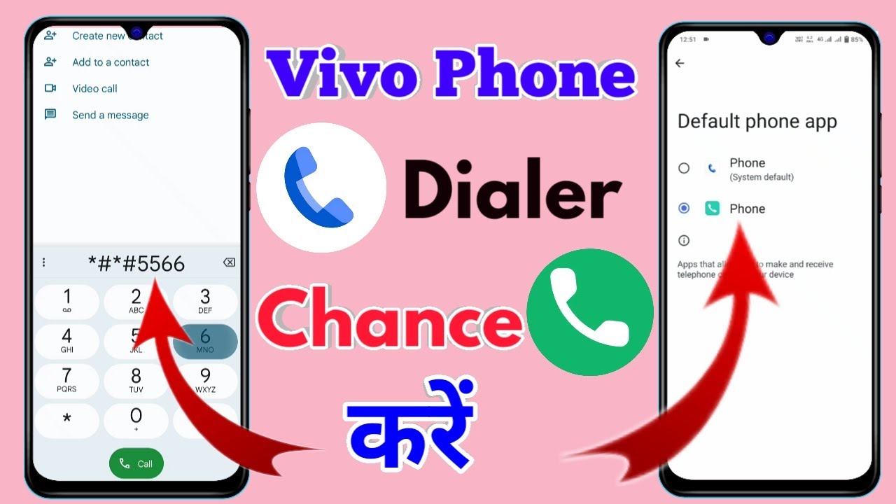 how to replace google dialer, google dialer change vivo, google dialer change code