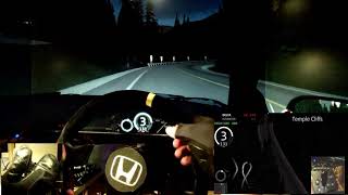 AC - Lake Louise Highway loop - Honda NSX-R - P/W 100% AI race