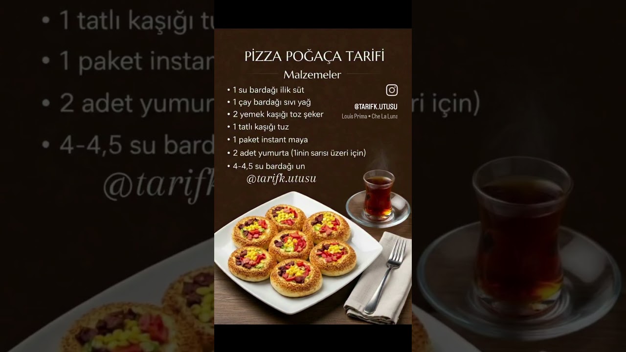 Bir ısırıkta pizza tadı, poğaça kadar yumuşacık #tarif #yemek #food #pratiktarifler #keşfet Bir ısırıkta pizza tadı, poğaça kadar yumuşacık #tarif #yemek #food #pratiktarifler #keşfet
