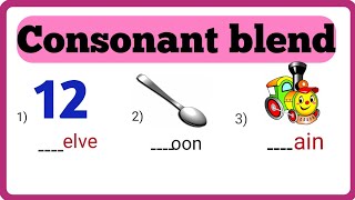 Consonants blend l easy way to learn consonants blend for kids l blends letter l