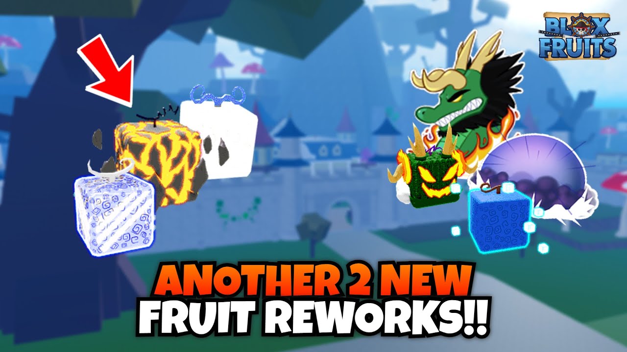 NEW Dragon & Control Fruit Reworks in Bloxfruits! - BiliBili