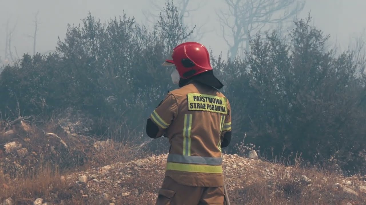 🇵🇱🤝🇬🇷 Polscy strażacy z pomocą Grecji w walce z pożarami lasów