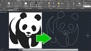 Alternative of Trace 2D Image Automatically Without Manual Tracking Free - AutoCAD