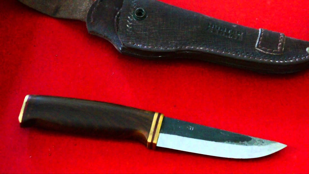 Scandi grind hunting knives collection YouTube