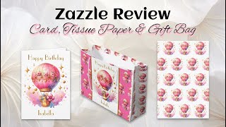 Review on Zazzle's Greeting Card, Tissue Paper and Gift Bag Review on Zazzle's Greeting Card, Tissue Paper and Gift Bag
