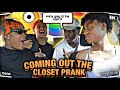 Coming out the  closet prank on the homies  ft sashadomnikov