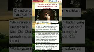 Cita Citata Siap Nikah Dengan Didi Mahardika #viral #artist #citacitata #didimahardika #netizen