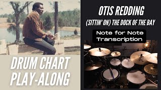 Video thumbnail of "Otis Redding | (Sittin' on) The Dock of the Bay Drum Transcription Play-along"