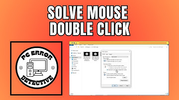 How To Fix Mouse Double Clicking On Single Click In Windows PC - Full Tutorial