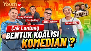 CAK LONTONG FORMS A COALITION OF COMEDIANS? | Abdel Achrian, Akbar Kobar & Denny Chandra | ApaAKbar?