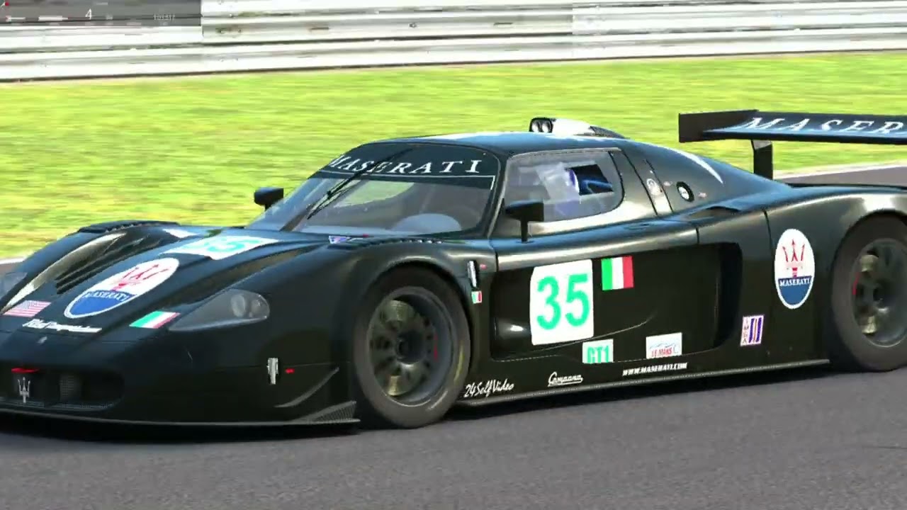 ⁹⁸⁸ Maserati MC12 GT1 | Assetto Corsa - YouTube