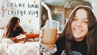 College Vlog: Final Exam, Studying &amp; ED Recovery Update