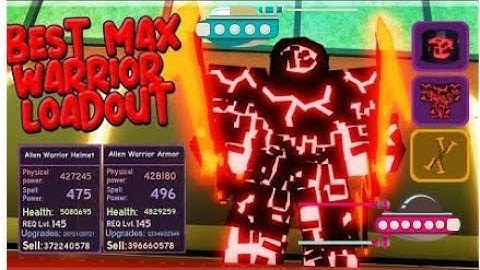 **MAXED WARRIOR SET** ORBITAL OUTPOST ||ROBLOX DUNGEON QUEST**MAXED ALIEN SET**GAMEPLAY