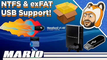 How to Install PS3 PKG Files from NTFS/exFAT USB Drives with ManaGunZ | Large 4 GB+ PKG Support!
