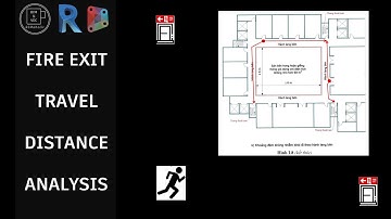 Revit | Dynamo - Fire escape travel distance analysis