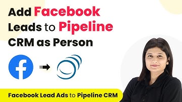 How to Add Facebook Leads to Pipeline CRM as Person (Automatically)