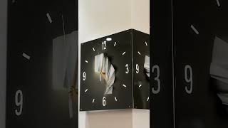 Designs that create the illusion of clocks floating in the air
