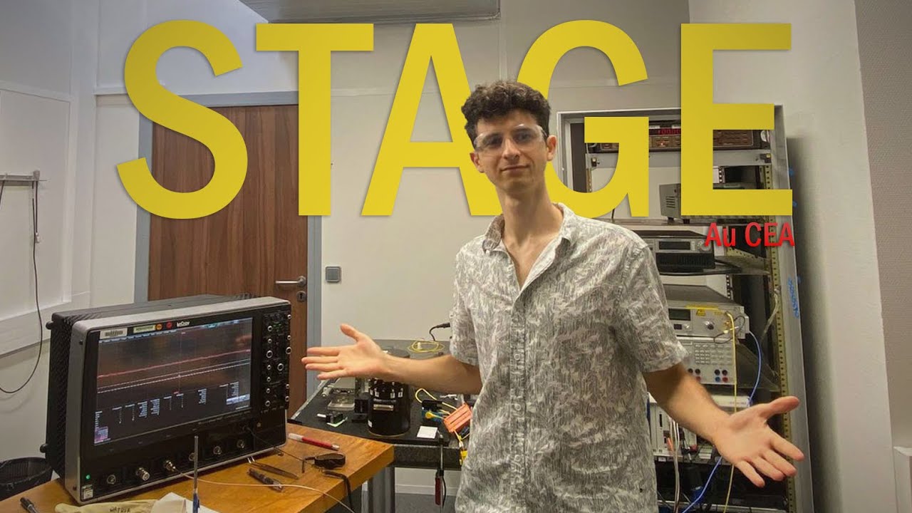 Ma journée de stagiaire au CEA !!