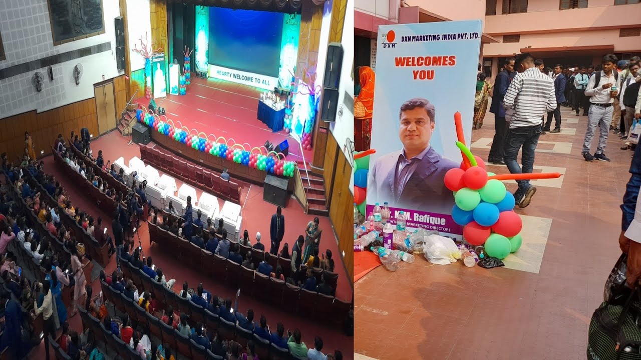 dxn diamond special meeting, patna ravindra bhavan, Mr. K.M.RAFIQUE sir ...