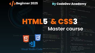Learn HTML & CSS Step-by-Step: From Beginner to pro  Developer 