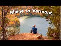 ROAD TRIP FROM MAINE TO VERMONT AND OUR FILMING GEAR | USA VAN LIFE