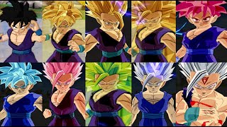 Joven Gohan DBS Todas las Transformaciones