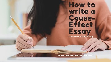How to write Cause-Effect Essays- Focus on Causes & Effects #englishessay #essaywriting #causeeffect